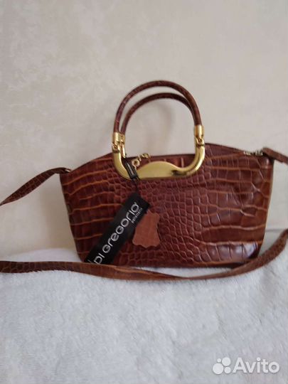 Сумка женская натуральная кожа новая,италия