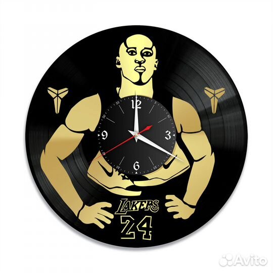 Часы настенные Коби Брайант Kobe Bryant из винила
