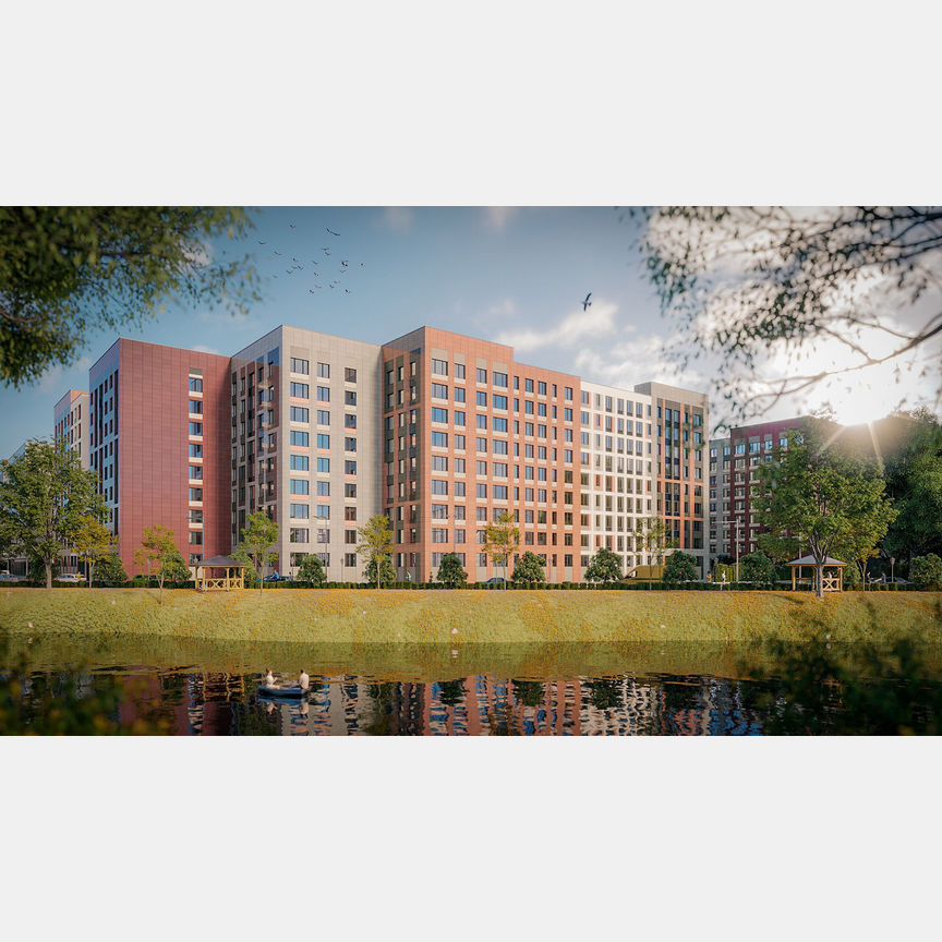 1-к. квартира, 44,9 м², 8/9 эт.