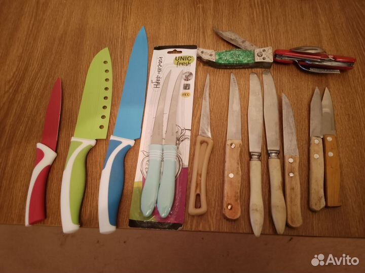 Ножи кухонный и складные СССР