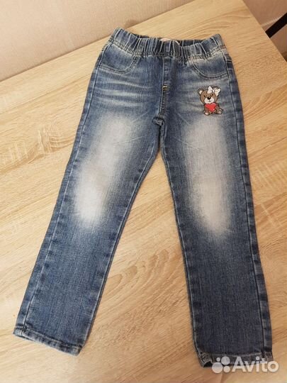 Джинсы б/у для девочки