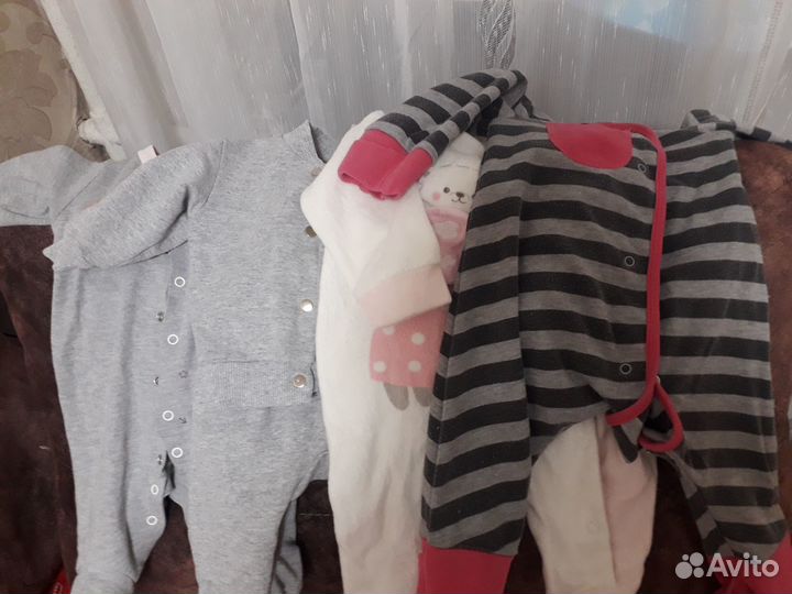 Вещи на девочку с 0 до 6 месяцев