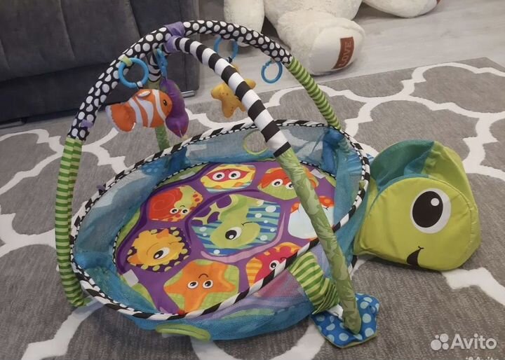 Развивающий коврик манеж с сухим бассейном