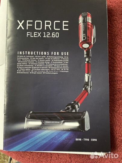 Беспроводной пылесос tefal x-force flex 12.60