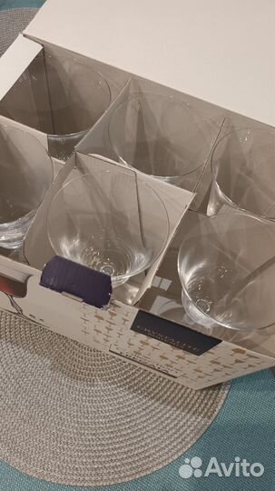 Бокалы 2 набора по 6 штук