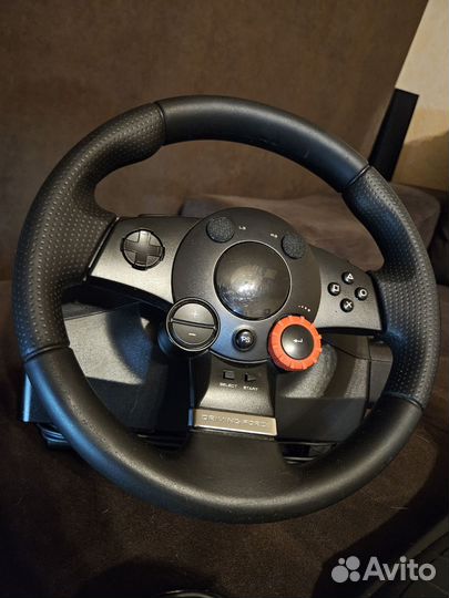 Руль logitech driving force gt