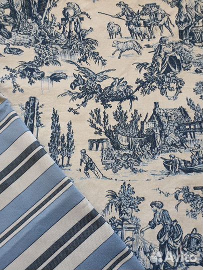 Ткань гобеленовая Туаль де жуи