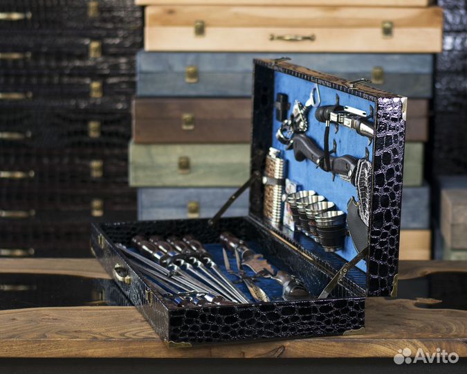 Набор для шашлыка c топором Подарочный