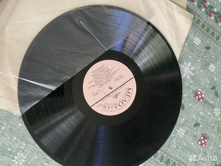 Виниловые пластинки СССР граммофон пластинки