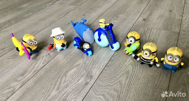 Миньоны (серия Гадкий Я) из Макдональдса