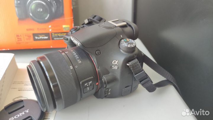 Sony A58 kit в коробке (пробег 12 т)