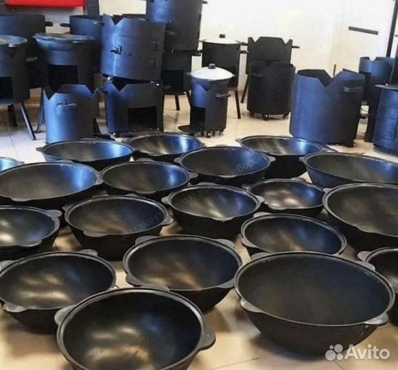 Казан чугунный