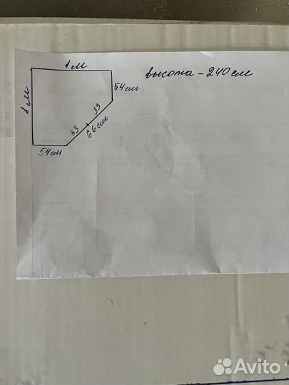 Угловой шкаф с зеркалом