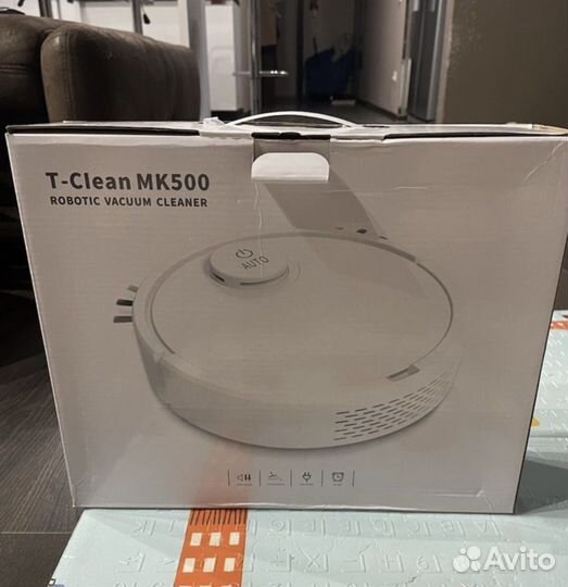 Робот пылесос t-clean mk500 новый