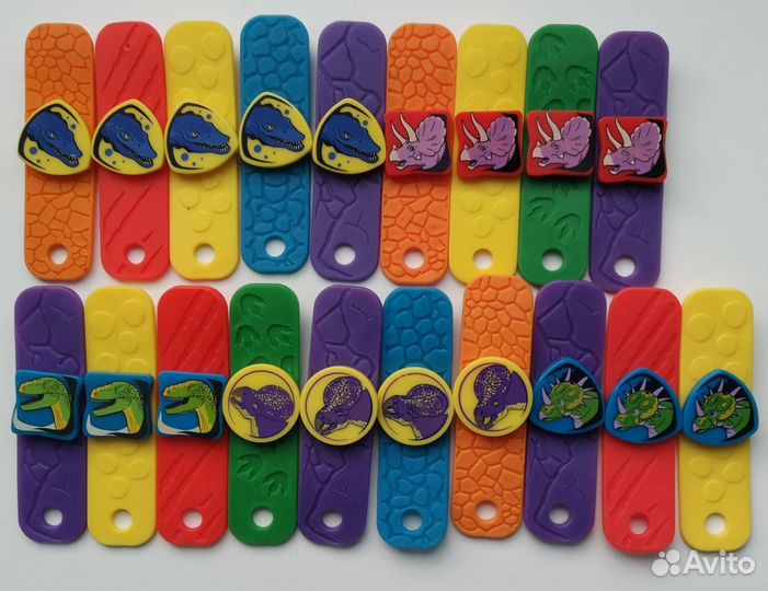 Завры 1 и 2, киндеры и тд