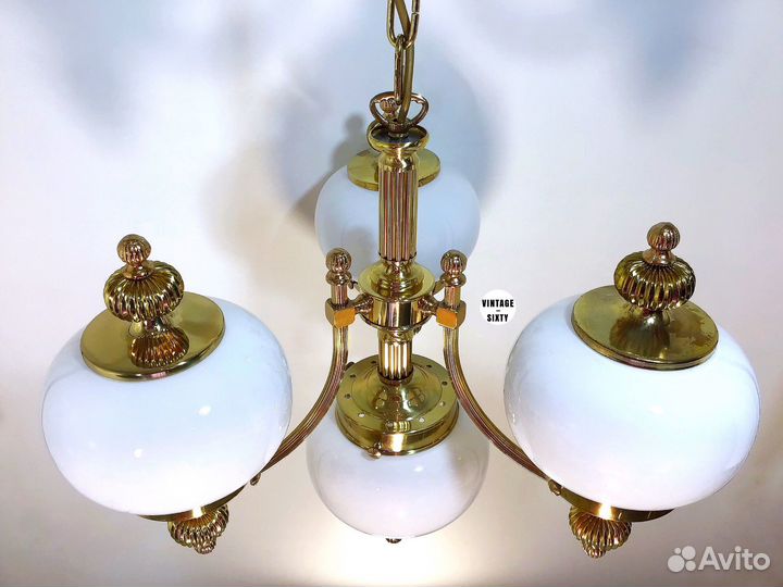 Люстра винтажная Orion Австрия 80-90е гг