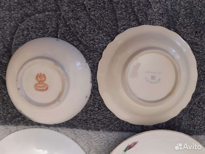 Пиалы и блюдца времен СССР