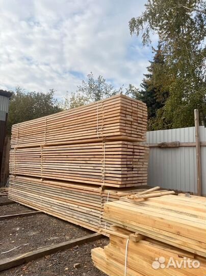 Доска обрезная 50х100х6000мм 1 сорт ГОСТ