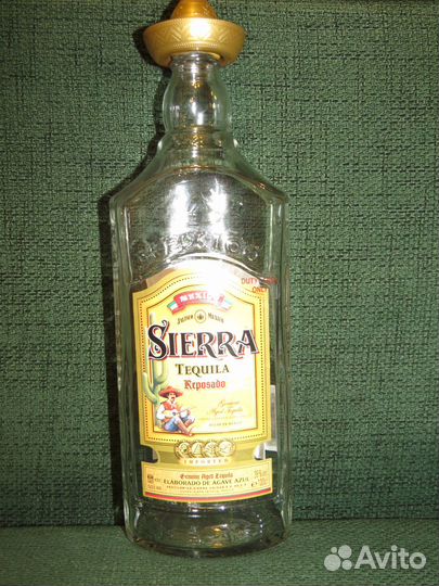 Бутылка от текилы 