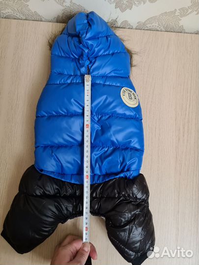 Зимний комбинезон для собак мелких пород