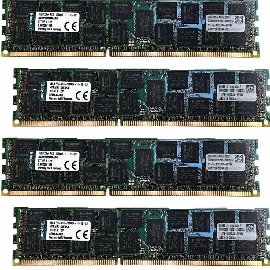 [KVR16R11D4K4/64] Оперативная Память Kingston 64gb Kvr16r11d4k4/64