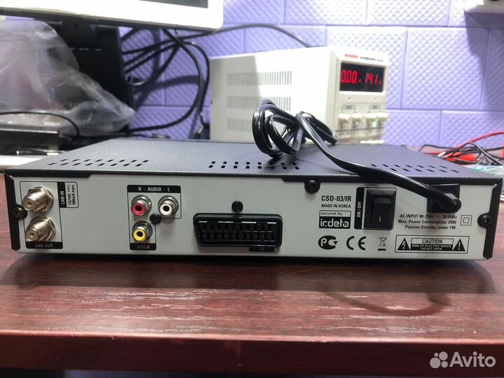 Цифровой спутниковый ресивер continent CSD-03/IR