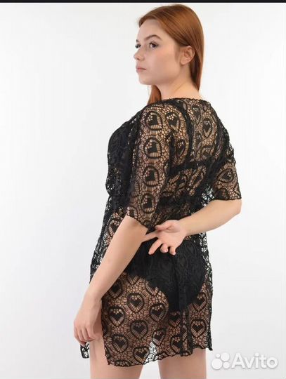 Пляжное парео туника