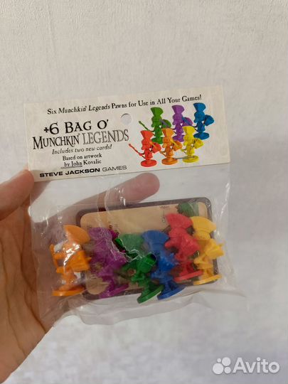 6 фигурок Легендарный Манчкин