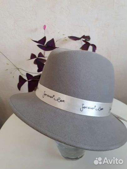 Шляпа фетровая женская