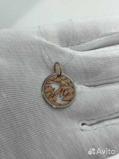 Золотая подвеска sokolov