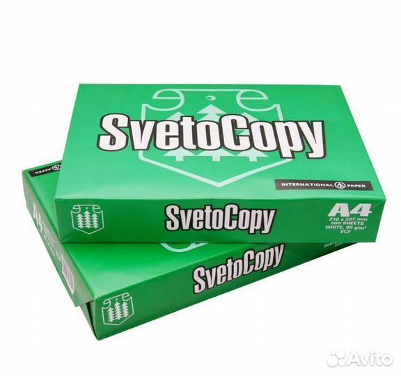 Бумага a4 svetocopy