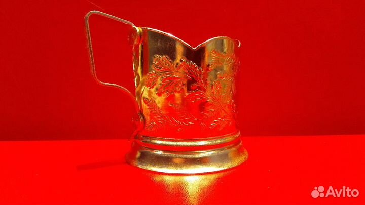 Подстаканник бык СССР