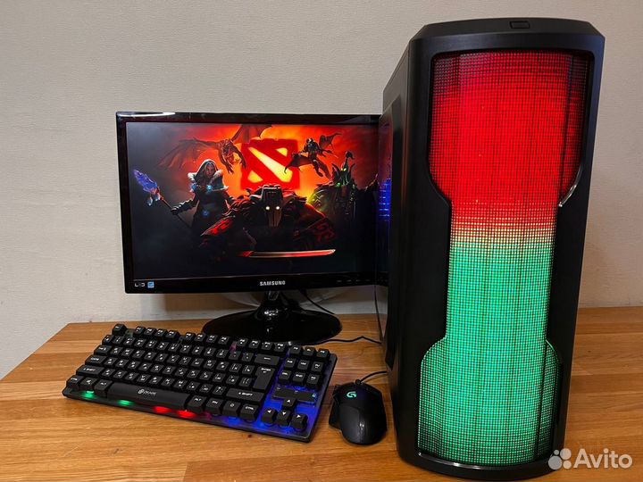 Бюджетный игровой i3-8100 gtx 1660 Super 16 gb ssd