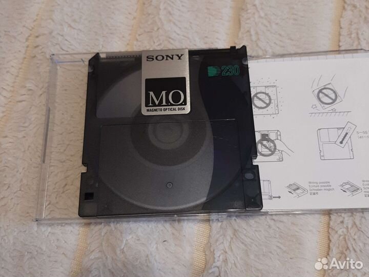 Магнитооптический диск sony