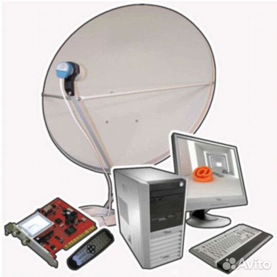 Установка спутниковых антенн, видеонаблюдения