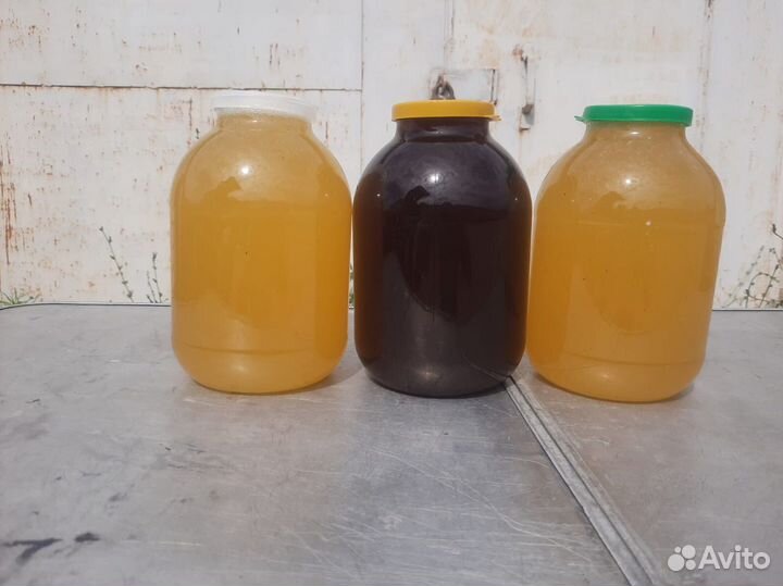 Мед натуральный.Гречишный,Разнотравие,Донник