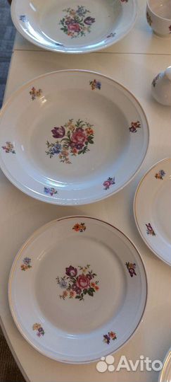 Столовый Саксонский фарфор Freiberger Porzellan