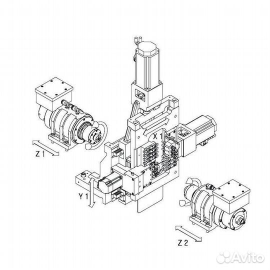 Автомат продольного точения Nomura NN-3X
