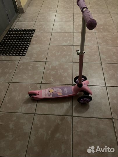 Самокат снегокат 2 в 1