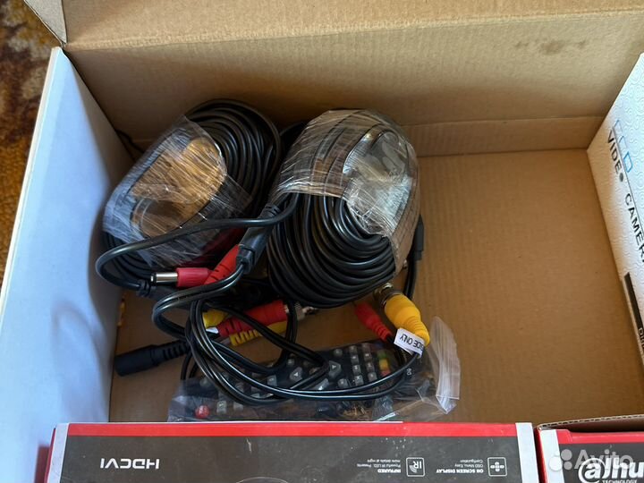 Комплект видеонаблюдения 8 камер б/у