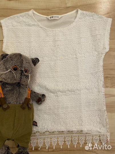 Блузка для девочки, для школы, нарядная H&M