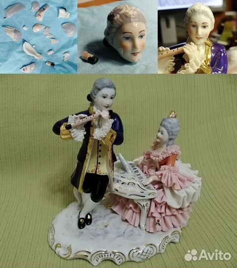 Реставрация,ремонт фарфора