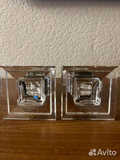 Серебряный подсвечник Италия