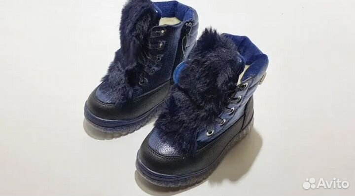 Зимние ботинки детские
