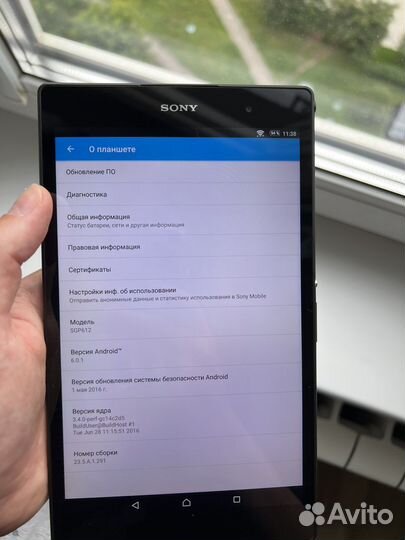 Планшет Sony xperia tablet z3 compact