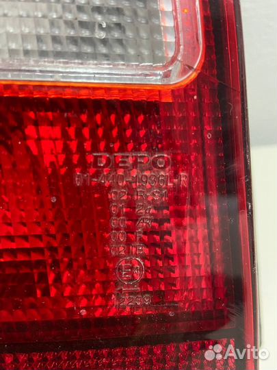 Фонарь задний левый L Mercedes-Benz V-class