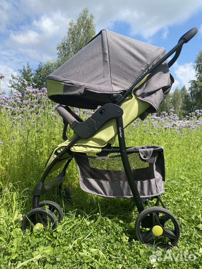 Прогулочная коляска Babyton Comfort green-grey