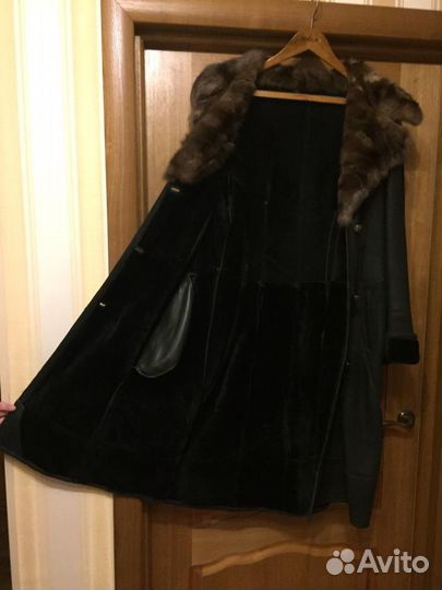 Женская дублёнка из меха соболя (Италия)