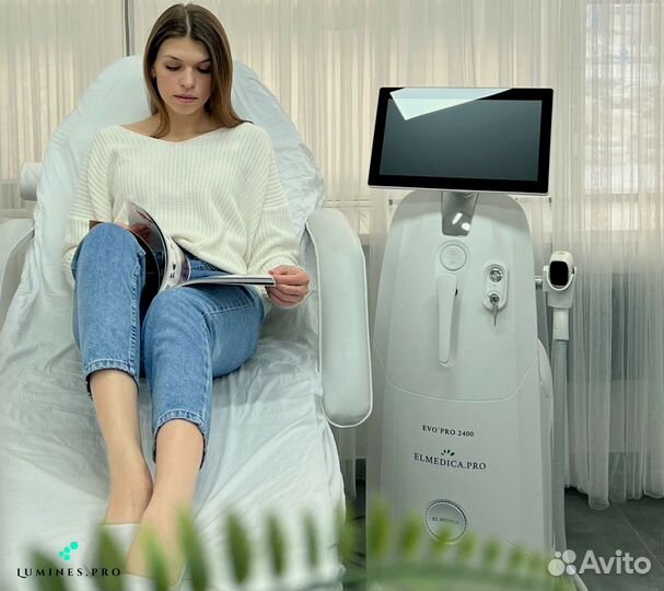 Диодный лазер для эпиляции Lumines Макс Про 2000в