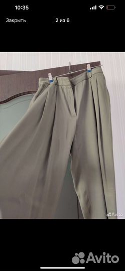 Брюки палаццо Massimo dutti